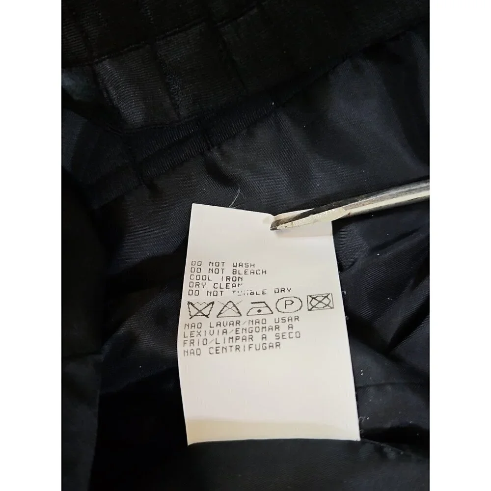Mondi The Company Full Zip Jacket Women's 42‎ Black Long Sleeve Vintage EUC